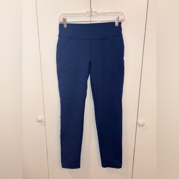 Ivivva by LuLuLemon Navy Leggings - Picture 1 of 4
